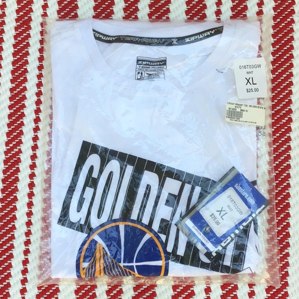 New in Package VTG Golden State Warriors Tee XL